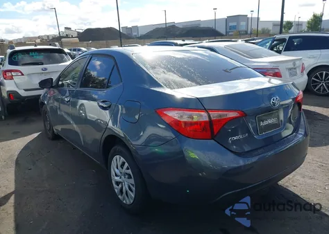 2018 Toyota Corolla Le from USA, damaged, VIN 5YFBURHE8JP852623